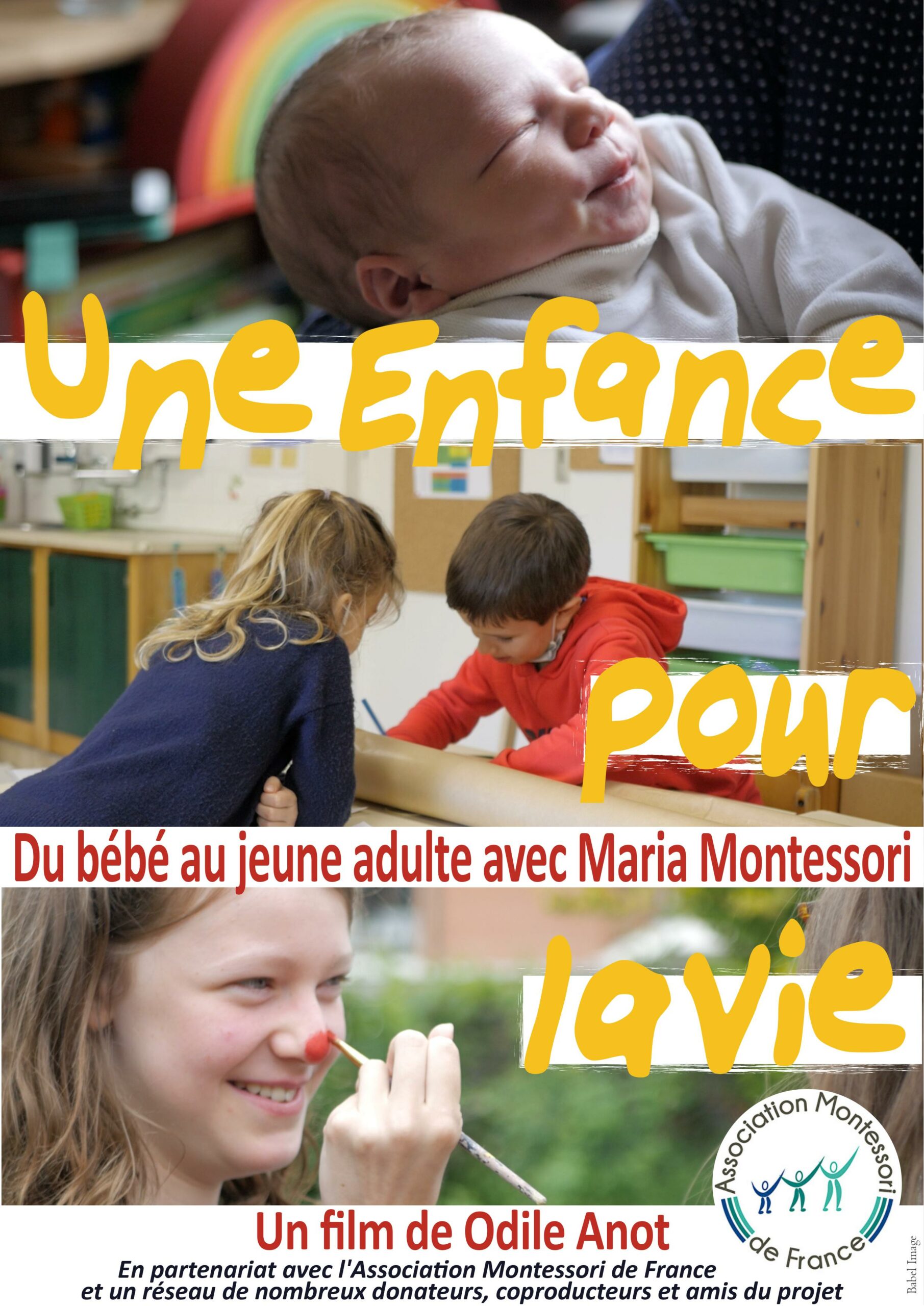 soirée Montessori sur la diffusion du film « une enfance pour la vie » de  Odile Anot – Boîte à outils de la Famille